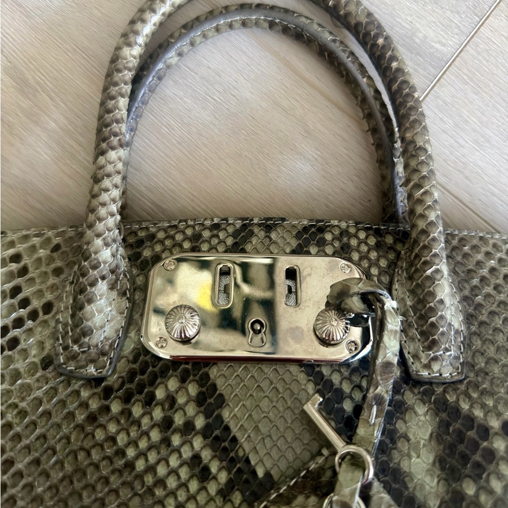 VBH PYTHON BERRA BAG WITH STRAP - Picture 6 of 16